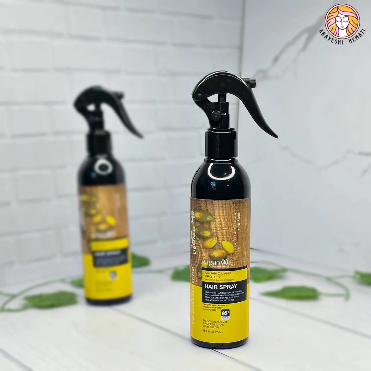 اسپری مو آرگان کراتین و آبرسان لایتنس Lightness اصلی MEXP