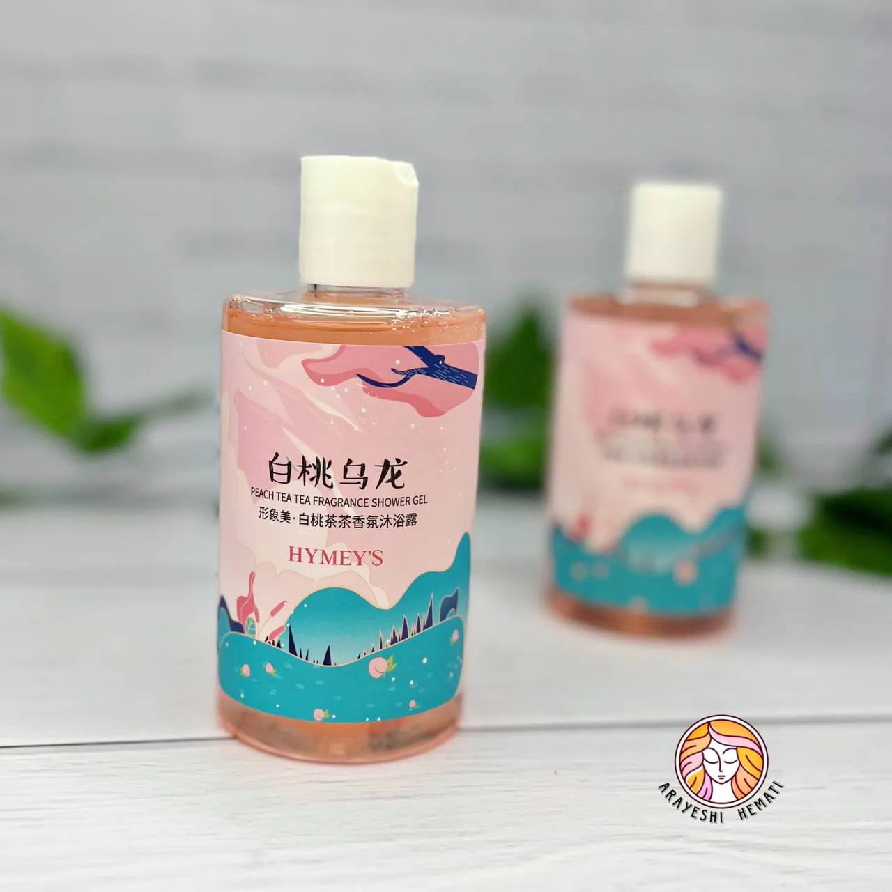 شامپو بدن هلو و چای هایمس – شاور ژل HYMEYS