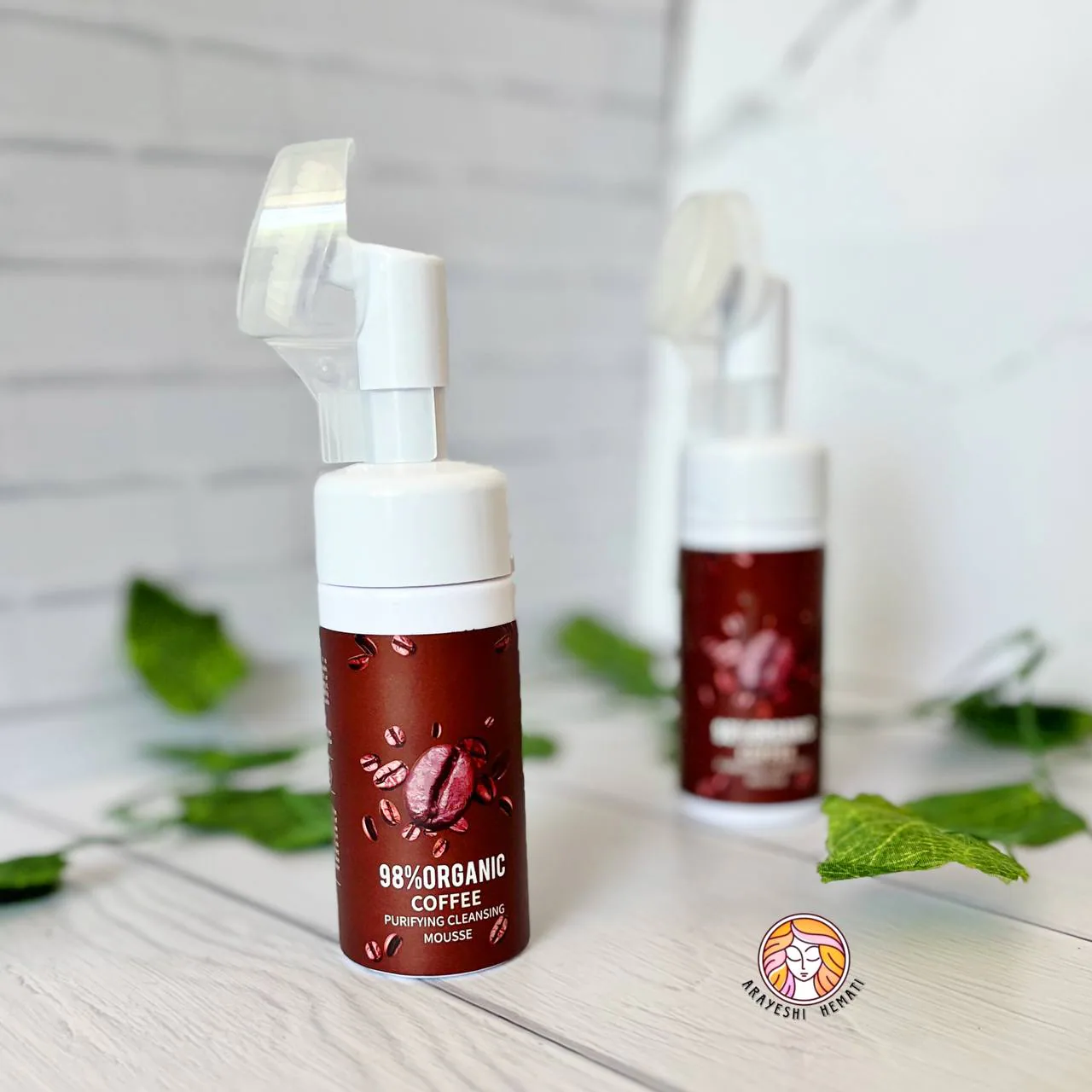 فوم براش دار قهوه بیواکوا BIOAQUA