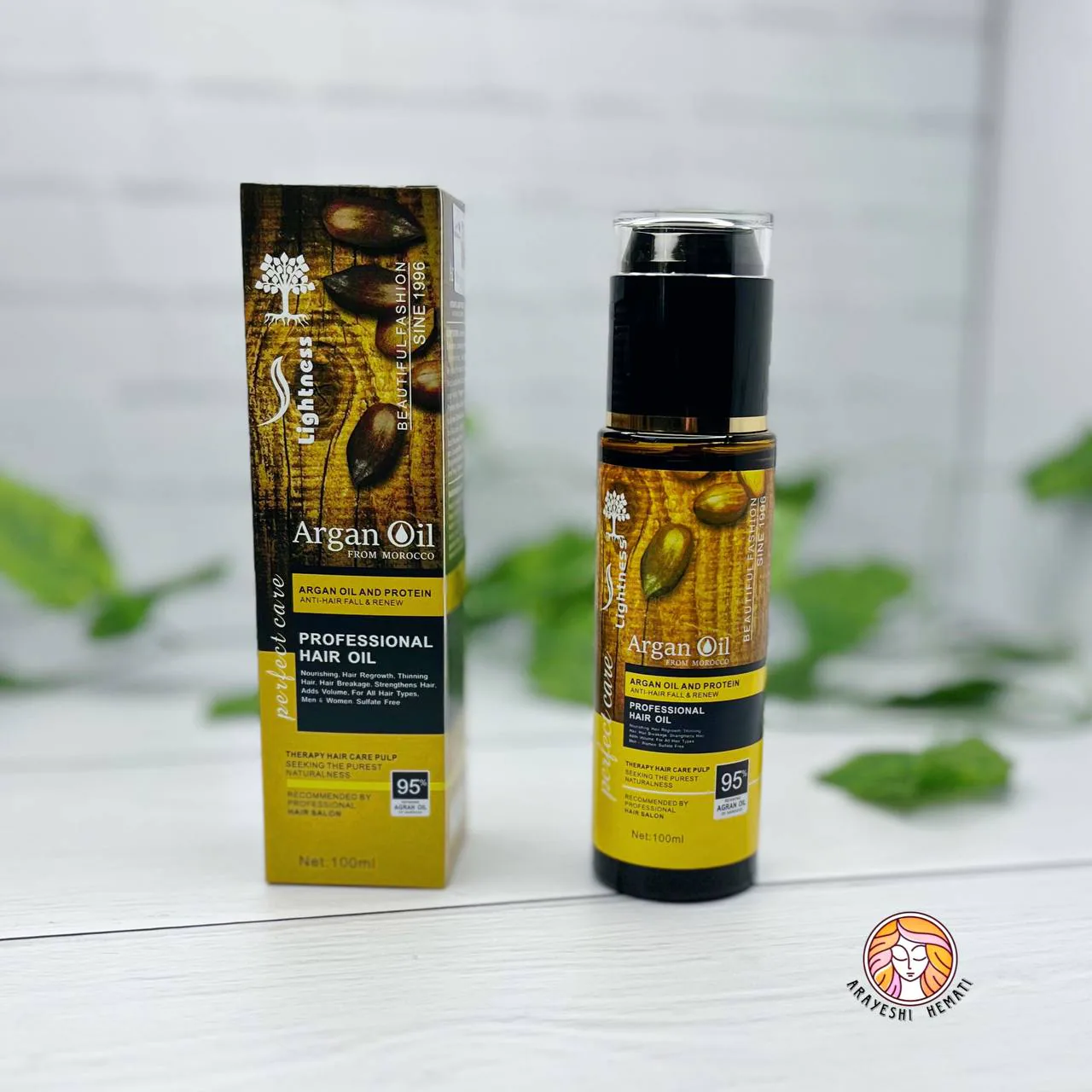 روغن مو آرگان لایتنس LIGHTNESS