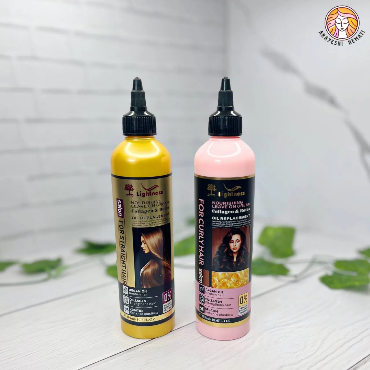 ماسک مو بعد از حمام موشکی لایتنس lightness