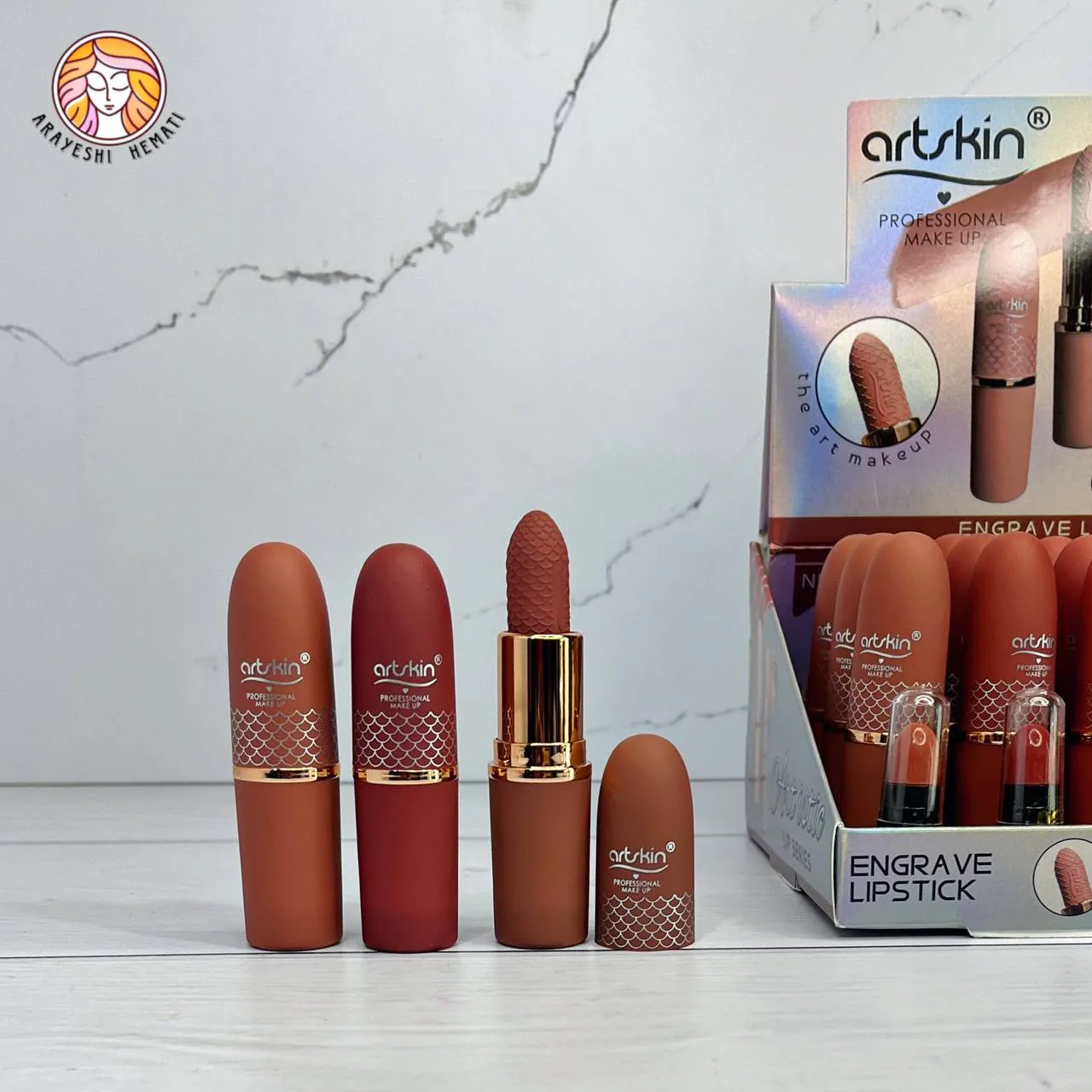 رژلب جامد آرت اسکین Art Skin کد 1241