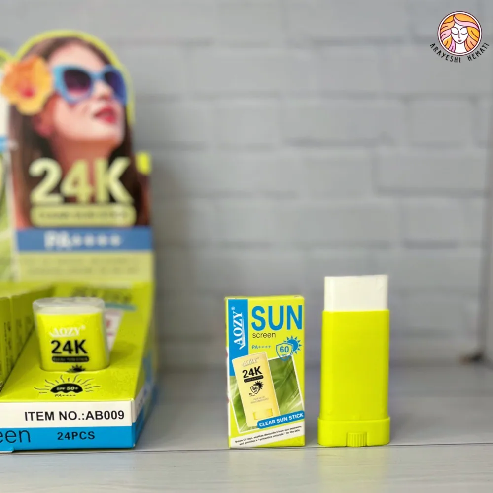 ضدآفتاب استیکی spf60 24K -AOZY
