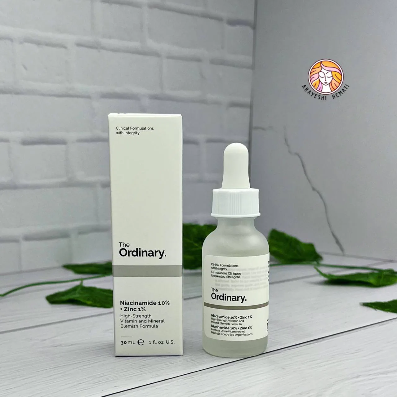 سرم نیاسینامید 10% و زینک 1% اوردینری  -کد9031