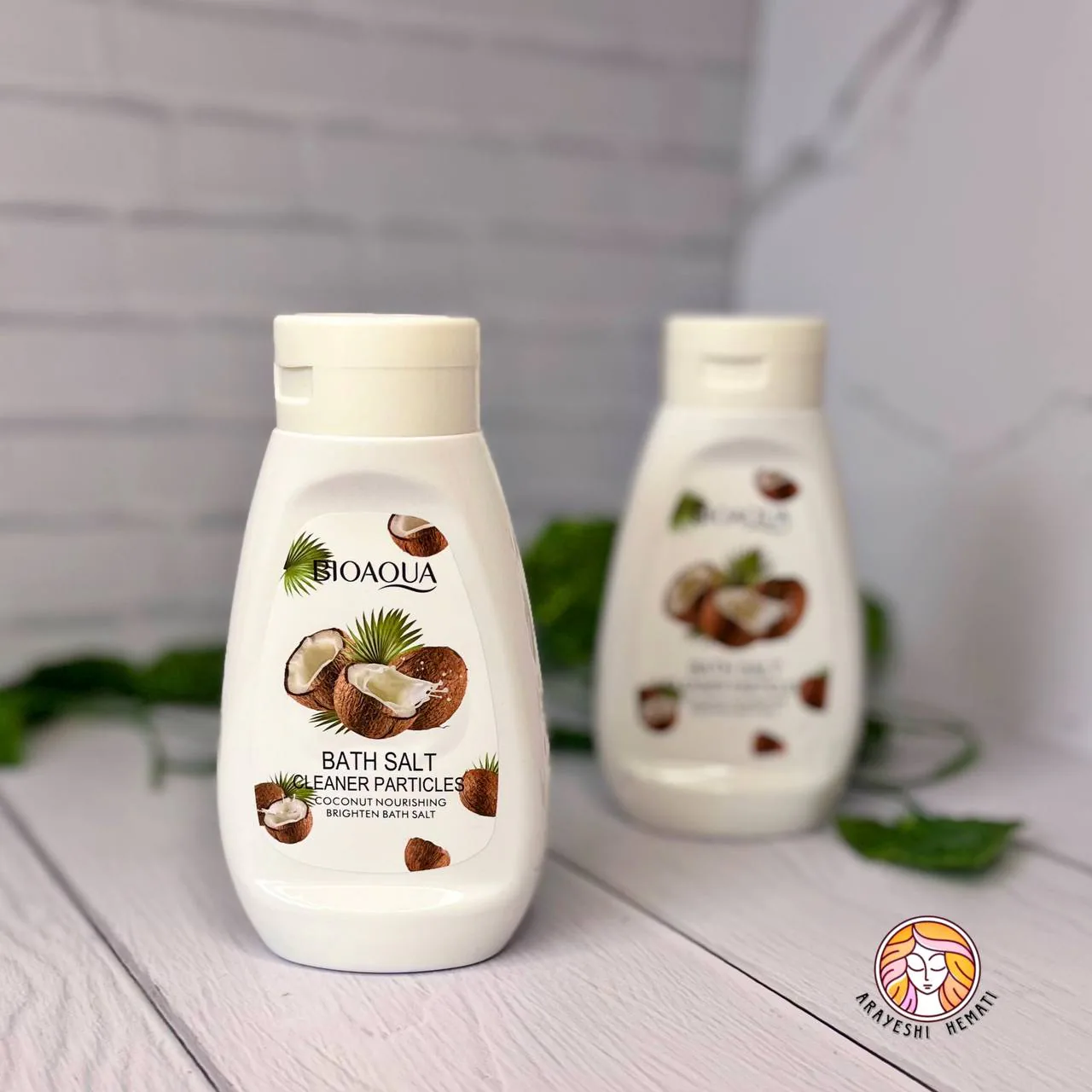 نمک بدن نارگیل بیواکوا BIOAQUA