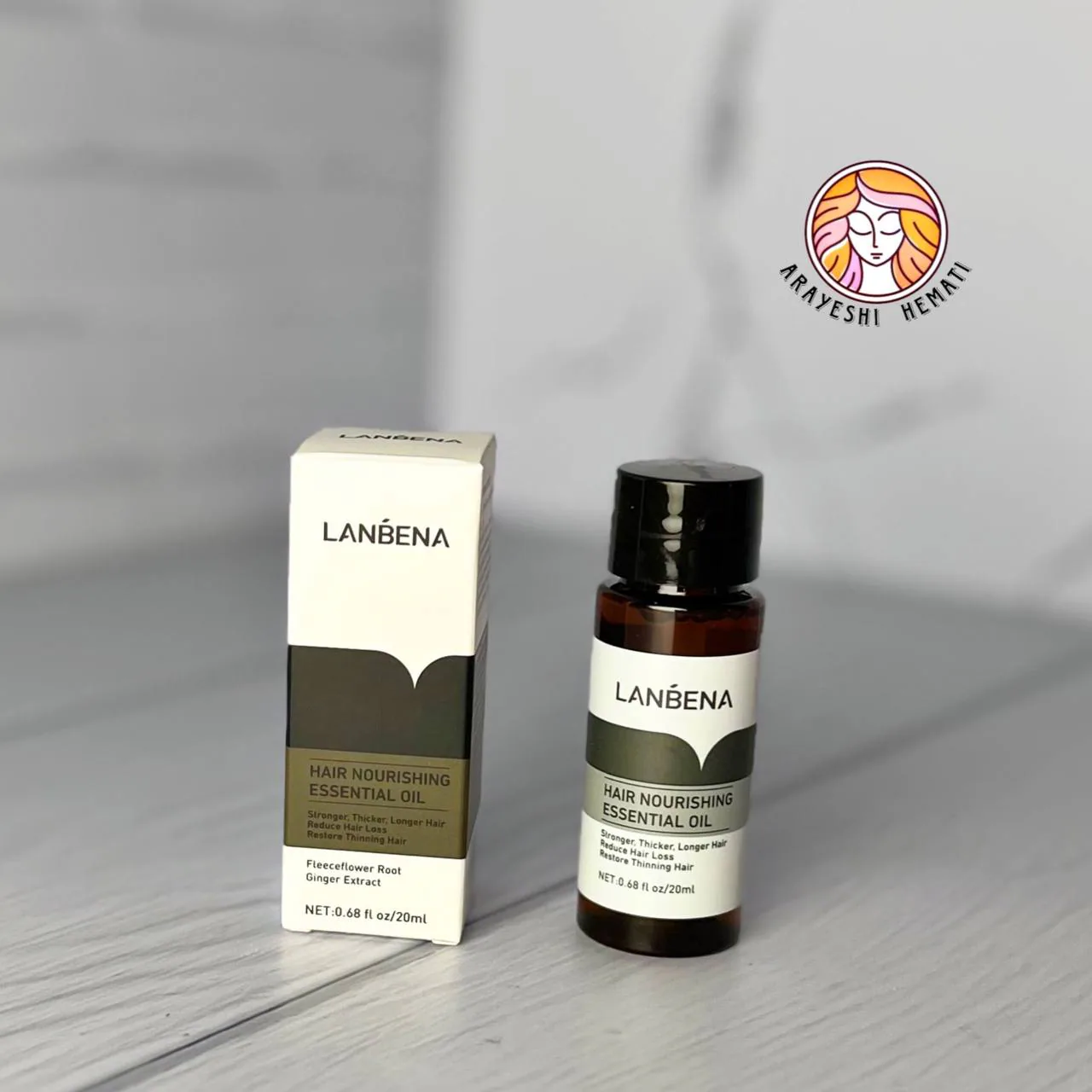روغن تقویت کننده و ضد ریزش مو لانبنا LANBENA