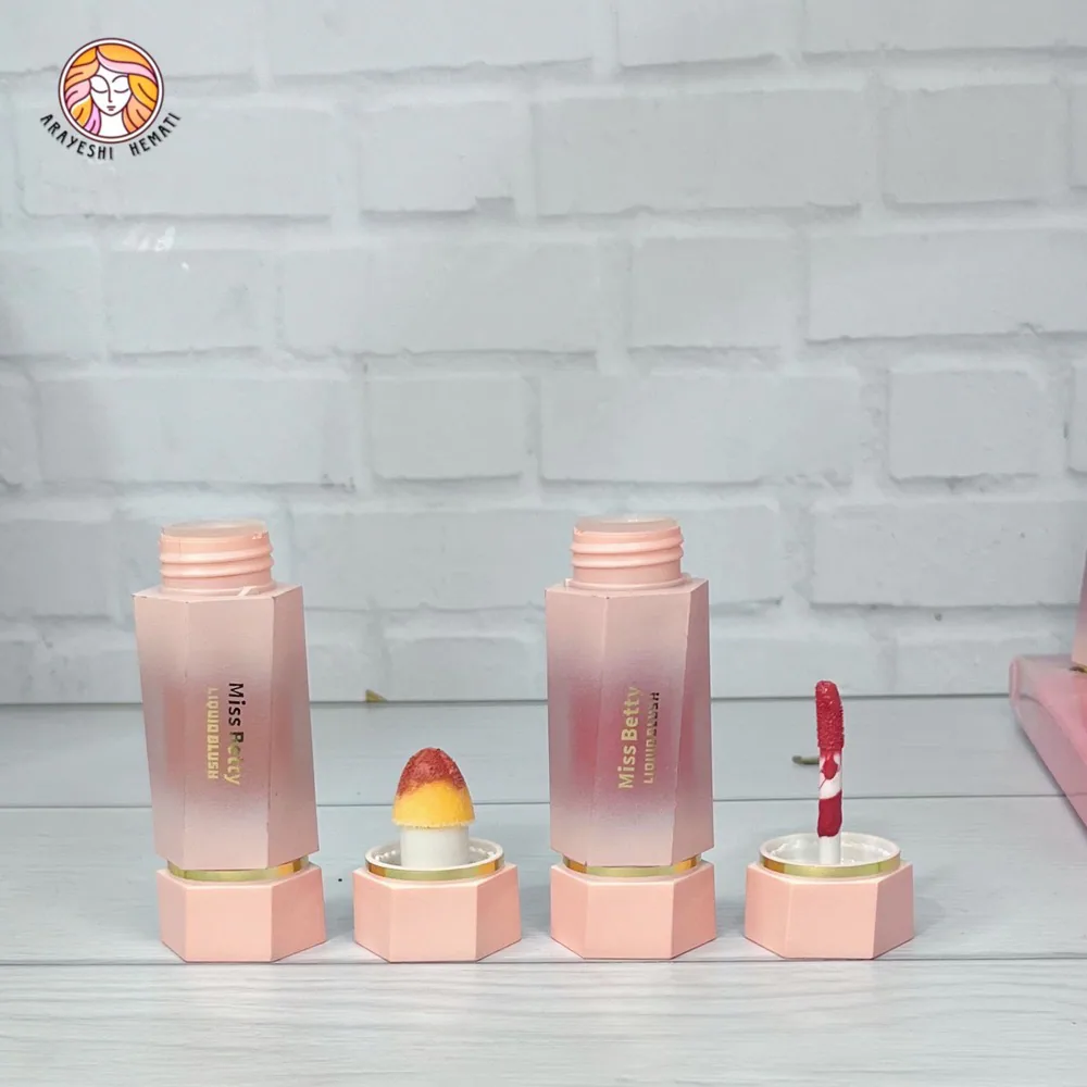 رژگونه و رژلب دوسر طرح شیگلم Miss Betty -کد5826