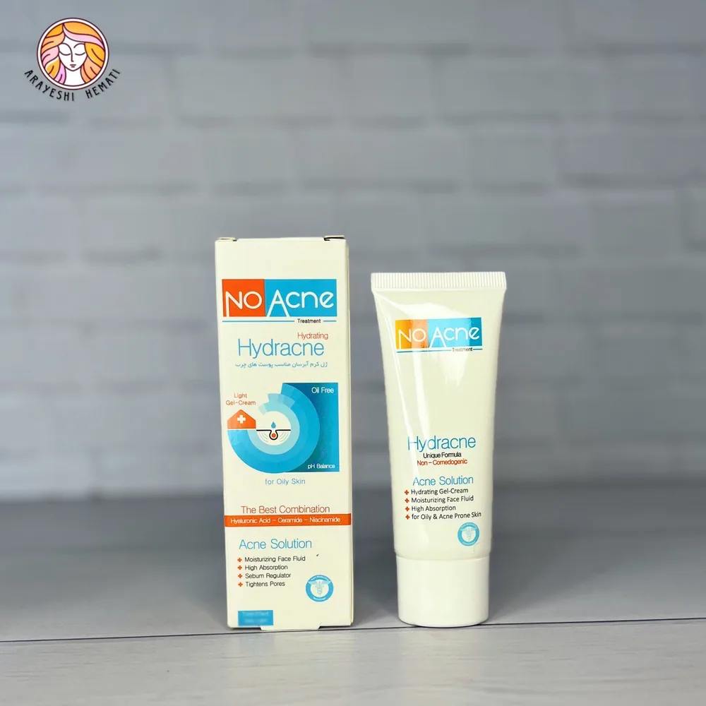 ژل کرم آبرسان پوست های چرب و جوش دار نو آکنه NO ACNE