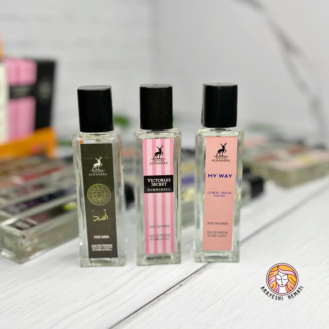 عطر 35 میل الحمرا – رایحه های متنوع