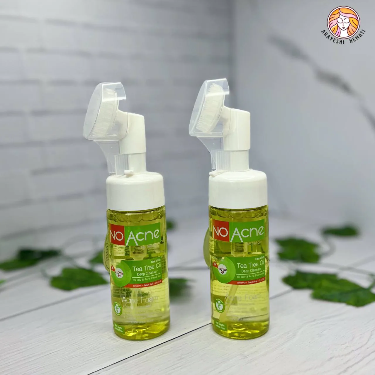 فوم شستشو براش دار روغن درخت چای نو آکنه NO ACNE
