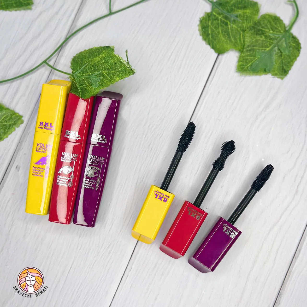 ریمل 8XL کیس بیوتی Kiss Beauty