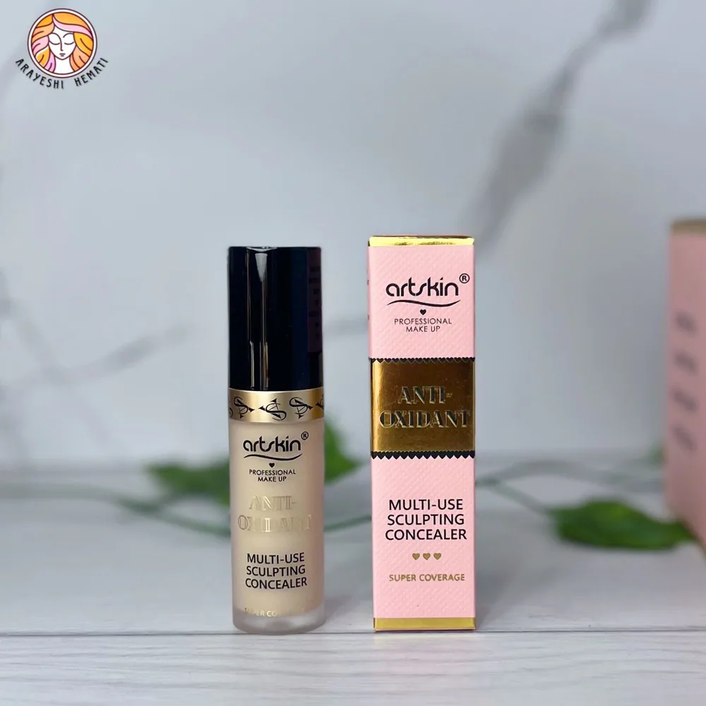 کانسیلر فول کاور مایع آرت اسکین مدل ANTI OXIDANT – artskin