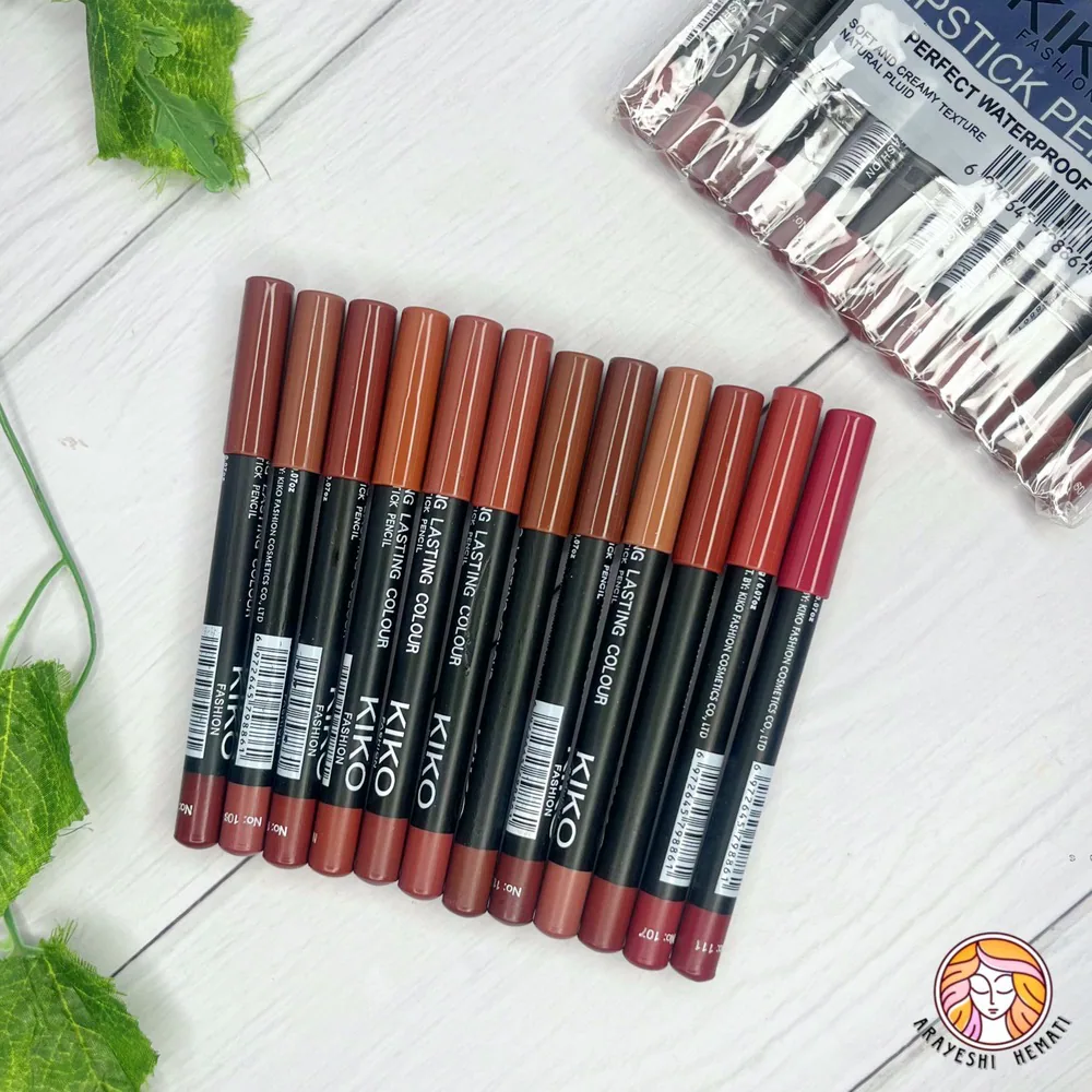 پک رژلب مدادی 12 عددی کیکو KIKO