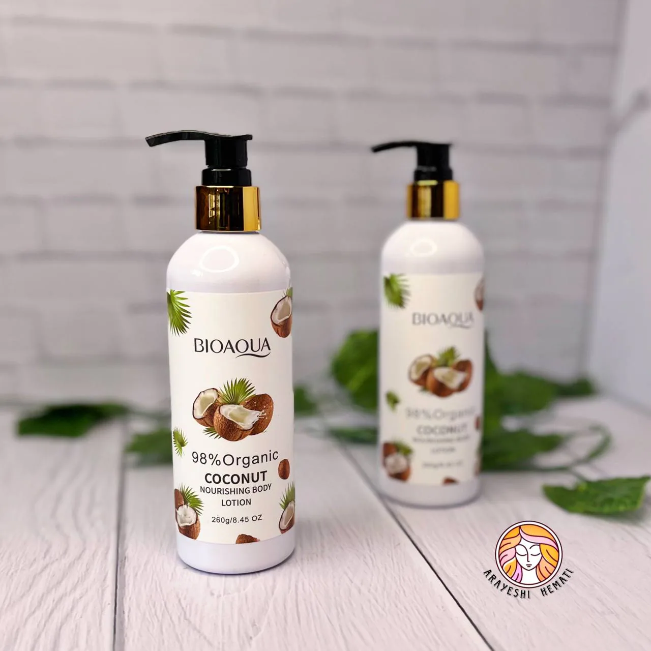 لوسیون بدن نارگیل بیواکوا BIOAQUA