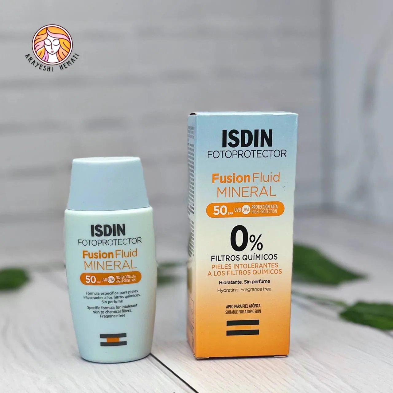 ضدافتاب مینرال فیوژن فلوئیدی ایزدین – ISDIN Fusion Fluid Mineral SPF 50 -کد4258