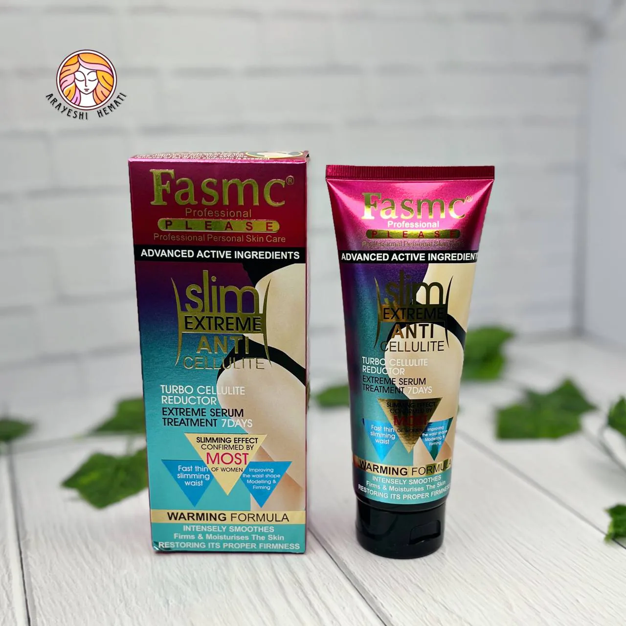 کرم رفع سلولیت و فرم دهنده اندام fasmc