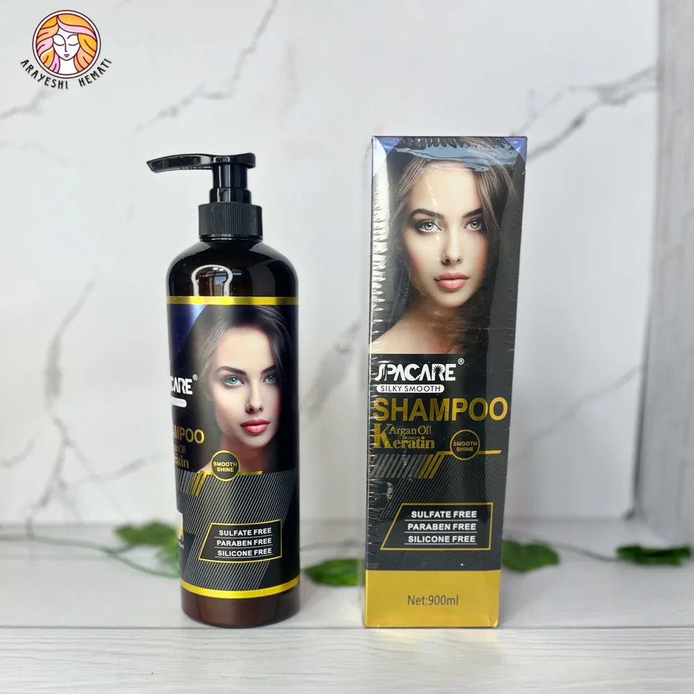 شامپو مو کراتین و آرگان SPACARE