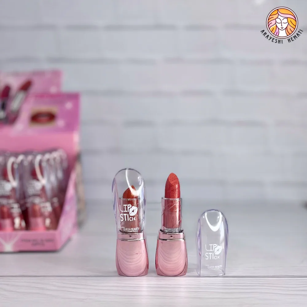 رژلب جامد شاین کویین بیوتی QUEEN BEAUTY -کد3062