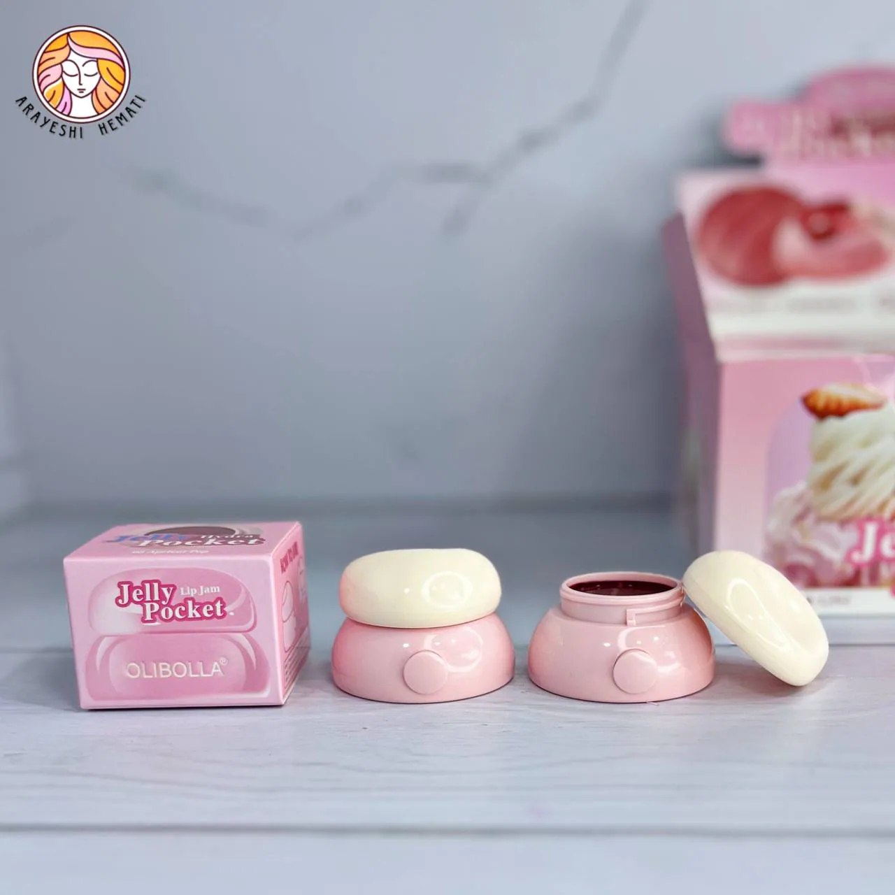 مربا لب اولیبولا – رژلب خیس olibolla