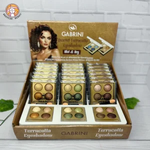 پالت سایه چشم 4 رنگ گابرینی GABRINI