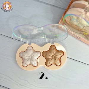 هایلایتر دوقلو طرح ستاره Mocallure کد 3362
