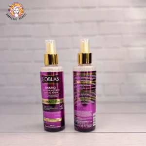اسپری دوفاز مو حاوی کلاژن و کراتینه بیوبلاس BIOBLAS