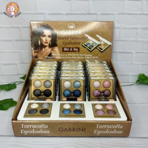 پالت سایه چشم 4 رنگ گابرینی GABRINI