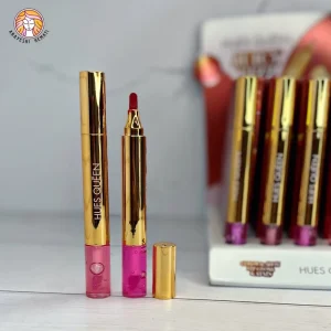 شیدینگ و برق لب دو طرفه HUES QUEEN -کد0104