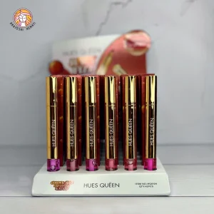 شیدینگ و برق لب دو طرفه HUES QUEEN -کد0104