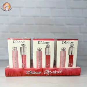 پک دوتایی لیپ گلاس و بالم لب طرح دیور Drohoo