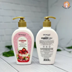 لوسیون بدن کیک توت فرنگی بیواکوا BIOAQUA