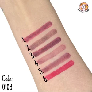 شیدینگ و برق لب دو طرفه HUES QUEEN-کد0103