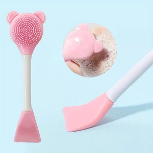 براش ماسک دوسر خرسی سیلیکونی