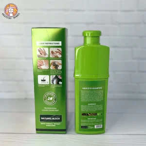 شامپو رنگ مشکی گیاهی بابل موس BUBBLE MOUSSE