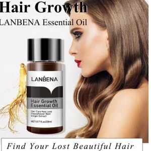 روغن تقویت کننده و ضد ریزش مو لانبنا LANBENA