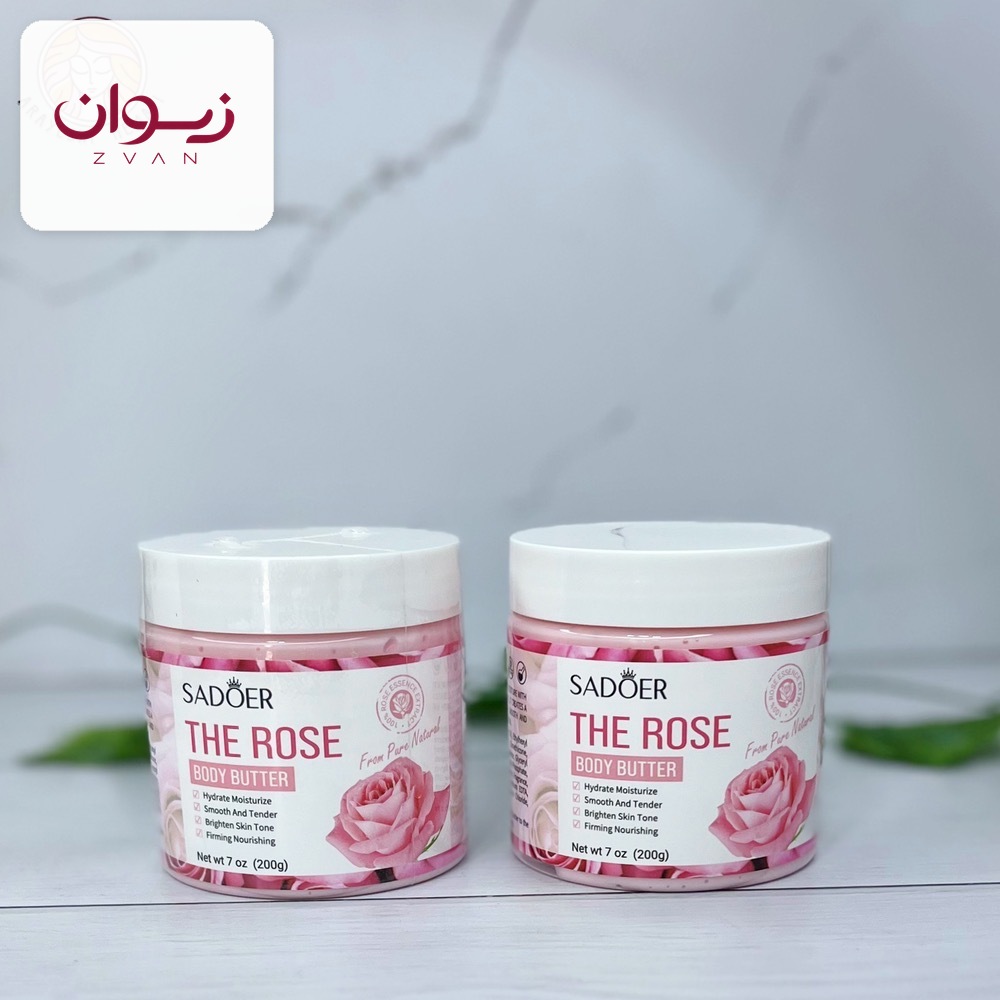 کره بدن رایحه گل رز سادور SADEOR