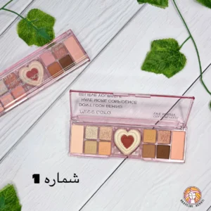پالت سایه چشم کره ای Miss Lara
