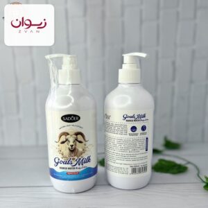 لوسیون بدن روشن کننده شیر بز سادور SADEOR - نمای 2