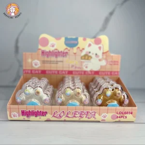 هایلایتر طرح پنجه گربه LOLEETA -کد6034